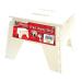 Cream/Off White Folding Step Stool NWT3747