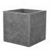 Lazio Pewter Small 32cm Square Planter (GN697-PEW-ST) NWT3753