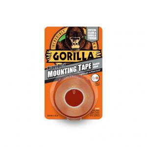 Gorilla Heavy Duty Clear Mounting Tape 1.5m - PACK 6 NWT3754P