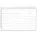 Concord 8x5inch White Ruled Record Card Pack 100s NWT3792
