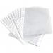Concord Punched Pockets by Pukka A4 Clear Pack 50s NWT3793