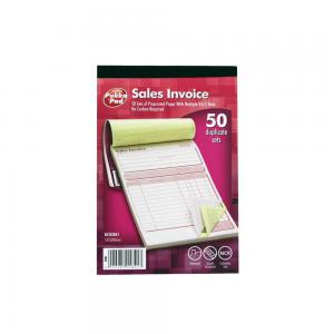 Pukka Sales Invoice 137 x 203mm Duplicate Book NWT3796