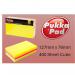 Pukka Notes Block 127mm x 76mm 400 Sheets - PACK (12) NWT3801P
