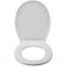 White Canada Plastic Toilet Seat NWT3817