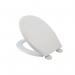 White Canada Plastic Toilet Seat NWT3817