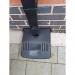 Wham Black Plastic Grid & Drain Cover Ventilated - PACK (60) NWT3824P