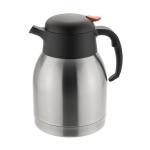 Fixtures Push Button Vacuum Jug 1.5 Litre Silver & Black NWT3841