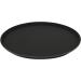 Fixtures 35.5cm/14inch Black Plastic Round Tray NWT3848