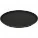 Round Bar tray - 14 Black Non Slip Round Serving Drinks Trays NWT3848