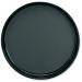 Fixtures 40.5cm16inch Black Plastic Round Tray NWT3849