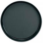 Fixtures 40.5cm/16inch Black Plastic Round Tray NWT3849