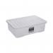 Wham Crystal Clear Plastic Storage Box 32 Litre Ideal Under Bed Storage NWT3852