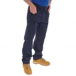 B-Click Workwear Navy 44 Action Work Trousers NWT3864-44