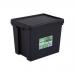 Wham Bam Black Recycled Storage Box 24 Litre NWT3870