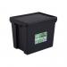 Wham Bam Black Recycled Storage Box 24 Litre - PACK (250) NWT3870P