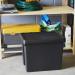 Wham Bam Black Recycled Storage Box 24 Litre - PACK (250) NWT3870P