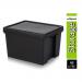 Wham Bam Black Recycled Storage Box 45 Litre NWT3872