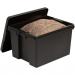 Wham Bam Black Recycled Storage Box 45 Litre - PACK (120) NWT3872P