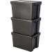 Wham Bam Black Recycled Storage Box 62 Litre NWT3873