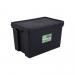 Wham Bam Black Recycled Storage Box 62 Litre NWT3873