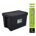 Wham Bam Black Recycled Storage Box 62 Litre NWT3873