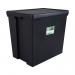 Wham Bam Black Recycled Storage Box 154 Litre NWT3877