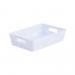 Wham White Rectangular Studio Basket 4.01 2 Litre NWT3879