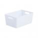 Wham White Rectangular Studio Basket 4.02 3.9 Litre NWT3882