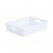 Wham White Rectangular Studio Basket 5.01 6L NWT3885