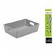 Wham Grey Rectangular Studio Basket 5.01 6L NWT3887