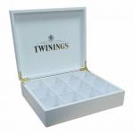 Twinings 12 Compartment White Display Box (Empty) NWT3924