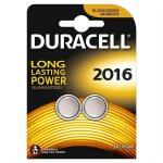 Duracell  CR2016 3V Lithium Battery Pack 2s
