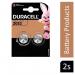Duracell DL2032 3V Lithium Button Battery (Pack of 2) NWT3995