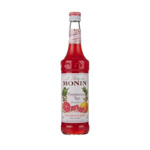 Image of Monin Pink Grapefruit Coffee Syrup 700ml Glass NWT4003