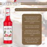 Monin Pink Grapefruit Coffee Syrup 700ml (Glass) - PACK (6) NWT4003P