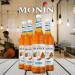 Monin Salted Caramel Coffee Syrup No Added Sugars 1 litre (Plastic) NWT4013