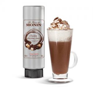 Image of Monin Chocolate Hazelnut Sauce 500ml NWT4022