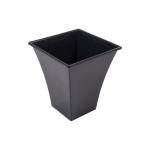 Wham Black Square Metallica Planter 23cm H307 NWT4038