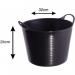 Gorilla Flexi Tub Black Recycled 14 Litre NWT4046