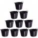 Gorilla Flexi Tub Black Recycled 14 Litre NWT4046