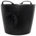 Gorilla Flexi Tub Black Recycled 26 Litre NWT4047