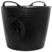 Red Gorilla Tubtrug Black Recycled Tub Medium 26 Litre NWT4047