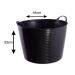 Gorilla Flexi Tub Black Recycled 38 Litre NWT4048