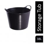 Red Gorilla Tubtrug Black Recycled Tub Large 38 Litre NWT4048