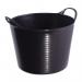 Red Gorilla Tubtrug Black Recycled Tub Large 38 Litre NWT4048