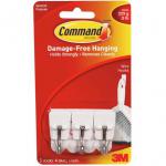 Command 17067 Small Wire Hooks 3pk NWT4061