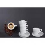 Orion White TeaCoffee Cup 160ml & Saucer 14cm NWT4066/NWT4067