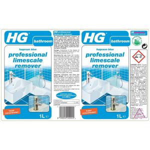 HG Bathroom Professional Limescale Remover 1 Litre NWT4072