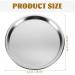 Fixtures 40cm16inch SS Round Tray NWT4090