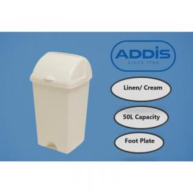 Addis Linen Roll Top Bin 50 Litre NWT4097